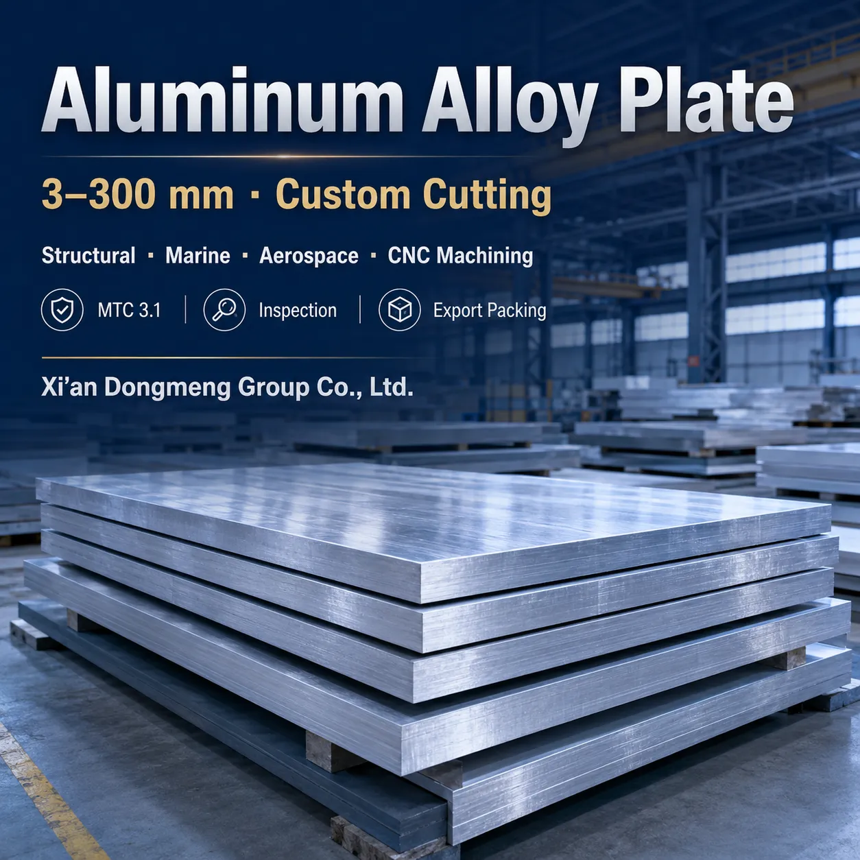 Aluminum Plate Supplier | 6061, 5083, 7075 | ASTM B209